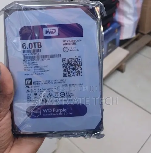 6TB CCTV HDD for Professional Security Camera Recording and Storage