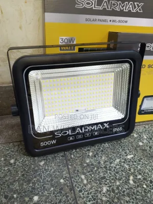 Solarmax WL-500W Solar Panel Floodlight Energy Saving Outdoor Lamp