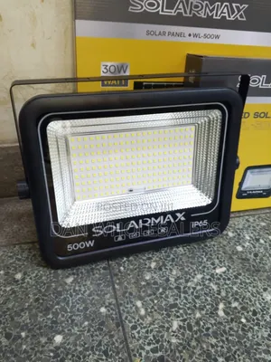 Solarmax WL-500W Solar Panel Floodlight Energy Saving Outdoor Lamp