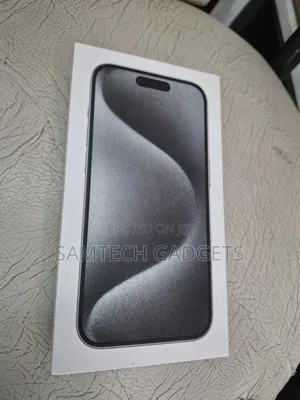 New Apple iPhone 15 Pro Max 256 GB Black