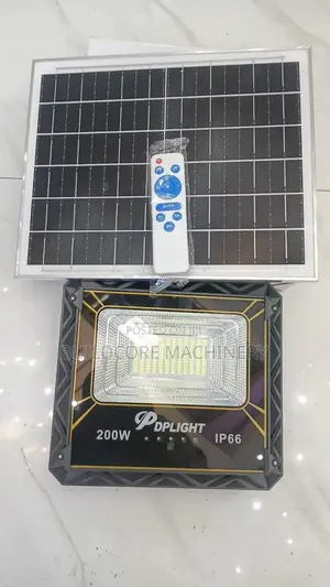 Dp Solar Floodlight 200watts With Remote