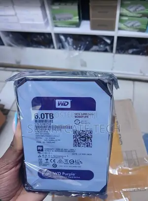 6TB Security Camera Hard Drive for Continuous CCTV Video Storage