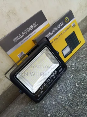 Solarmax LED Solar Floodlight High Brightness 30 Watt Panel Included