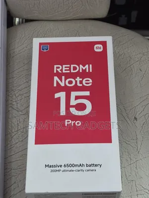 Xiaomi Redmi Note 15 Pro 256 GB Black
