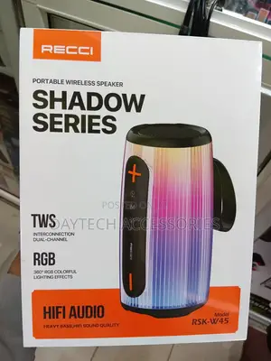 Recci RSK-W45 Shadow Portable Wireless Speaker.