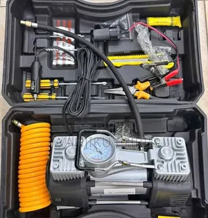 Portable Air Compressor With Tools