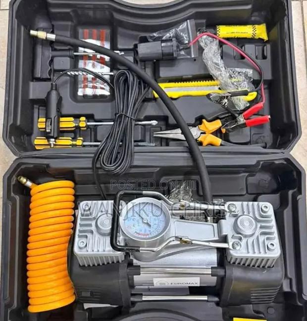 Portable Air Compressor With Tools - main view