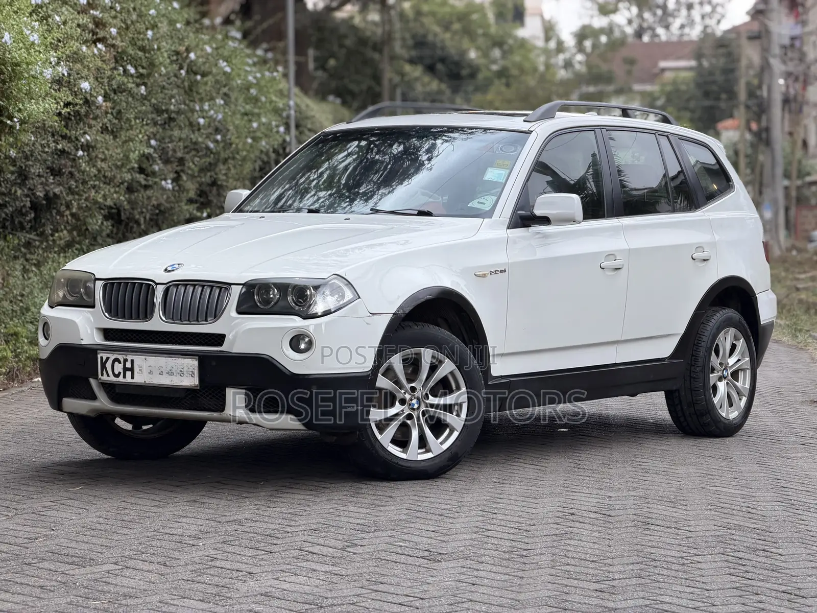 BMW X3 2.5i 2009 White