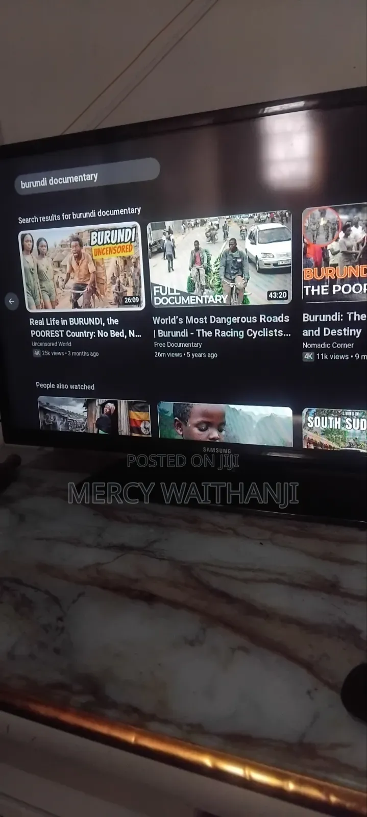 Original Samsung Smart TV With Clear Pictures 32inch