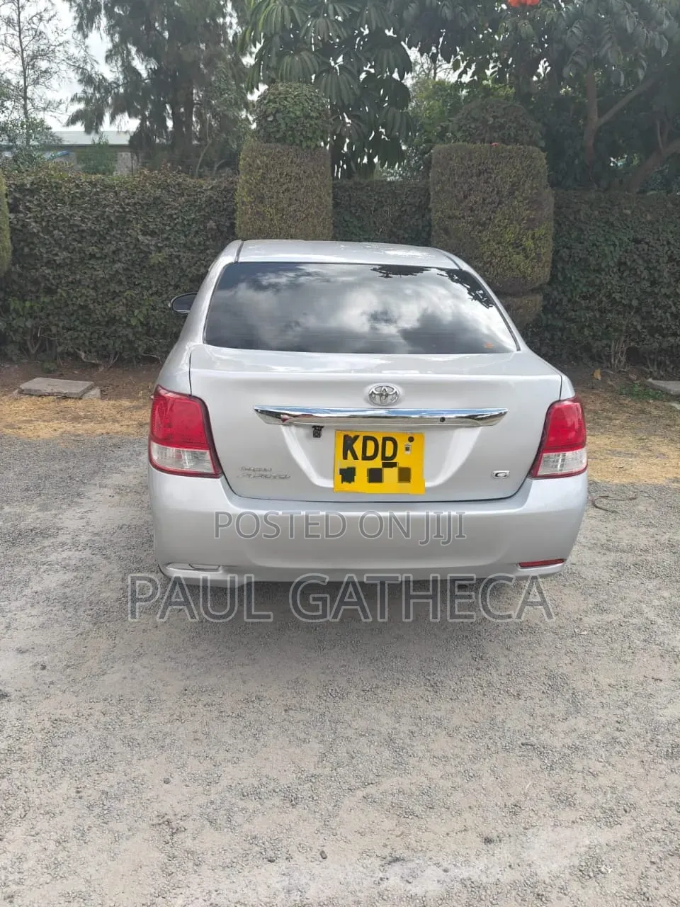 Toyota Axio 2015 Silver