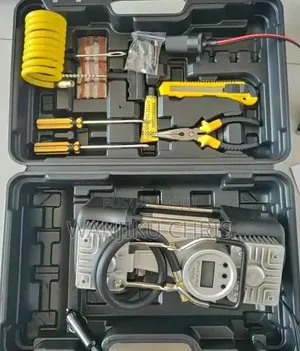 Portable Air Compressor With Tools
