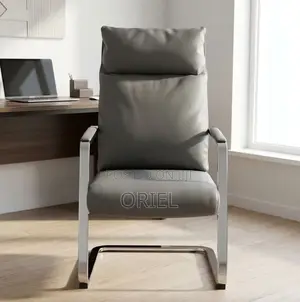 Office Visitor Chair : Gray Reception Visitor Chair