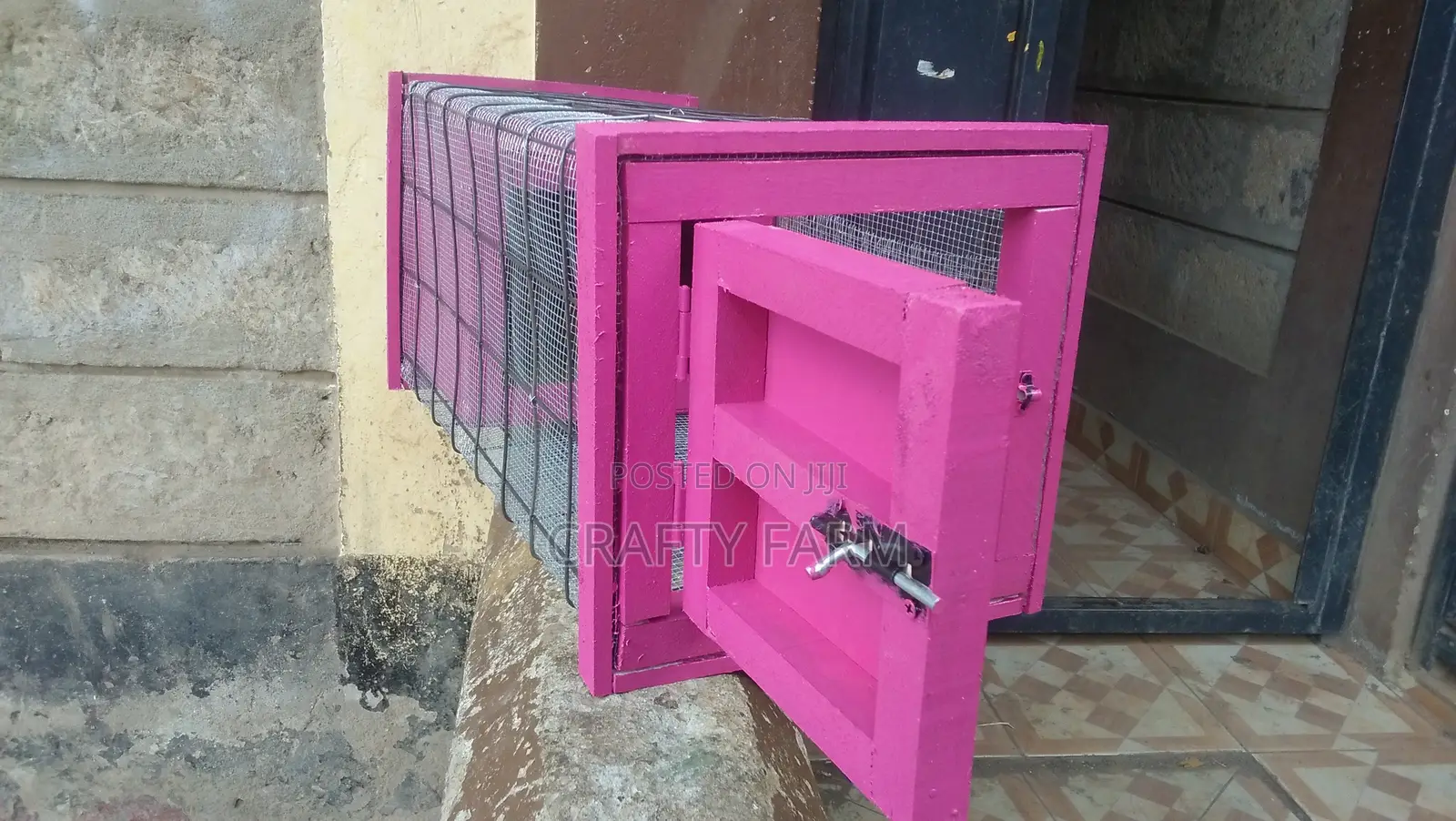 Portable Holding Pigeon Dove Rabbit Hamster Birds House Cage