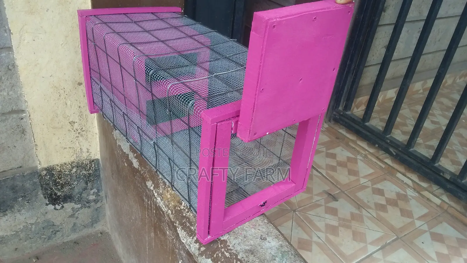 Portable Holding Pigeon Dove Rabbit Hamster Birds House Cage