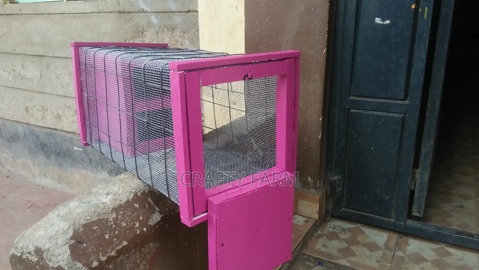 Portable Holding Pigeon Dove Rabbit Hamster Birds House Cage