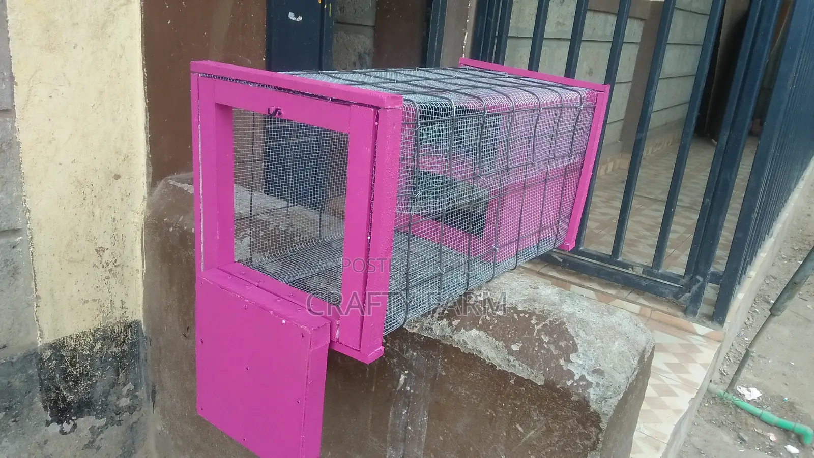 Portable Holding Pigeon Dove Rabbit Hamster Birds House Cage