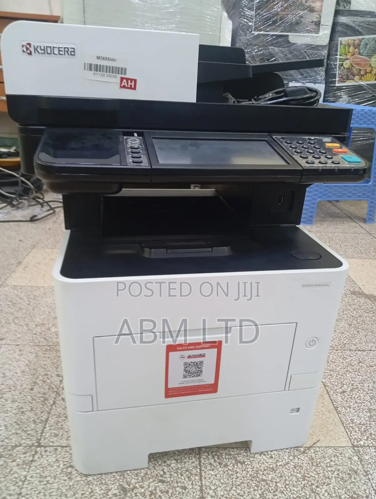 Print Smarter With Kyocera Ecosys M3655idn Mono Laser MFP