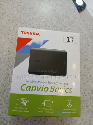 External Harddrive Toshiba Canvio 1tb