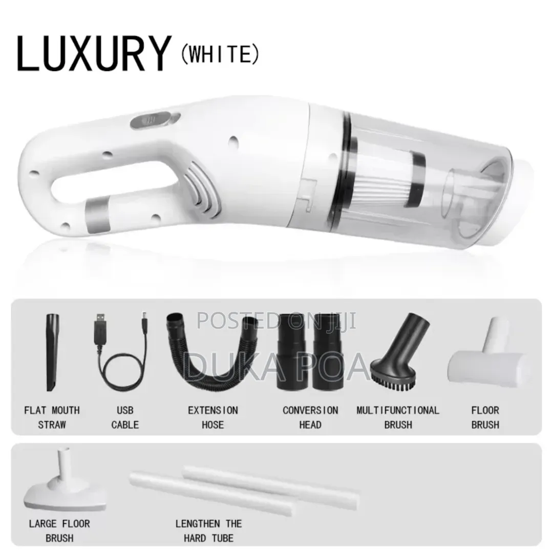 Handheld Vacuum Cleaners Ideal for Cars and Sofa