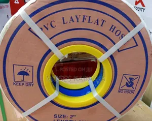 50-Meter PVC Layflat Irrigation & Drainage Hose (2")