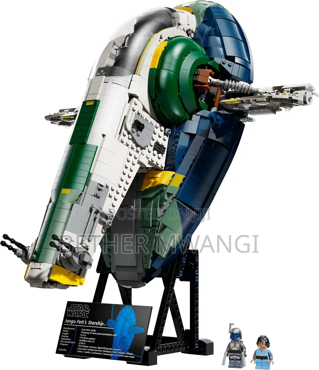 Lego Star Wars Jango Fett's Firespray-Class Starship