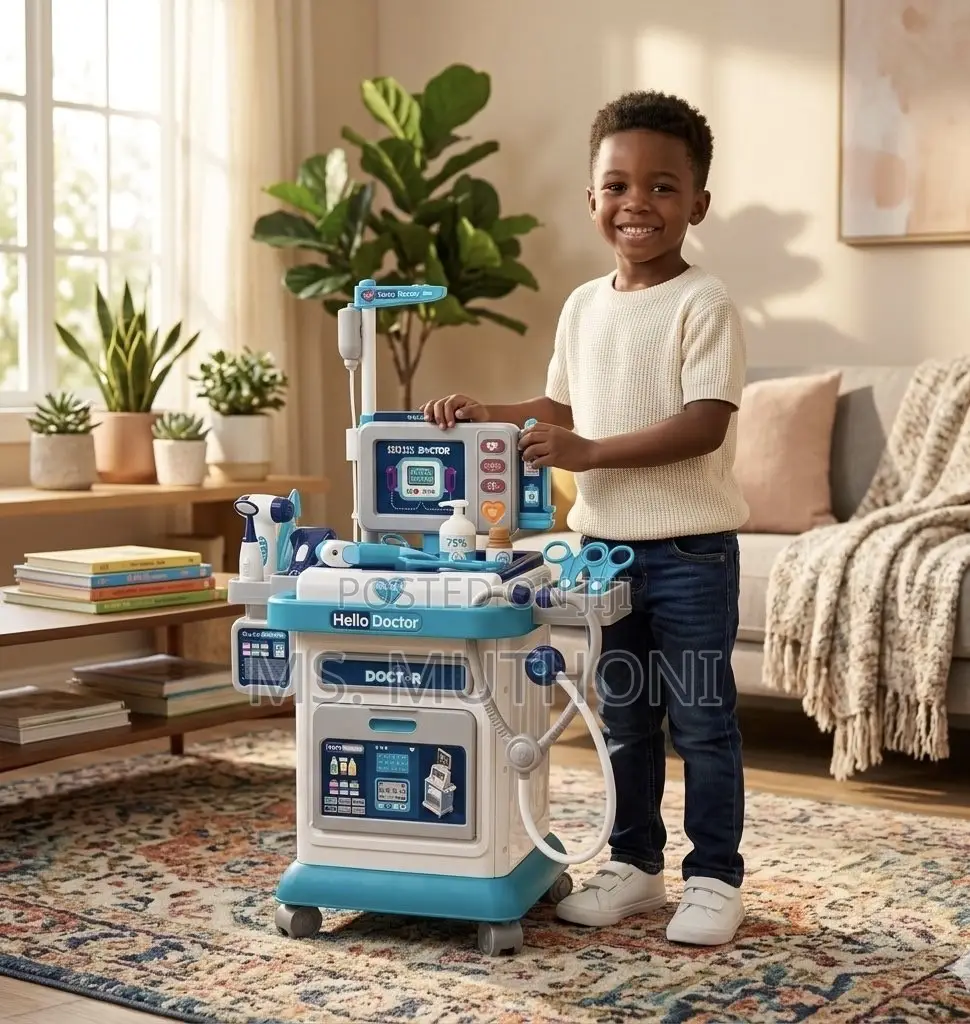Interactive Hello Doctor Mobile Medical Cart