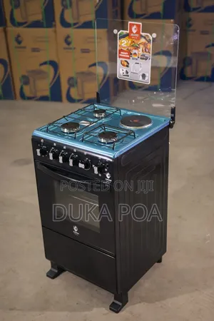Euroken 50*55 3 Gas 1 Electric Cooker With Electric Oven