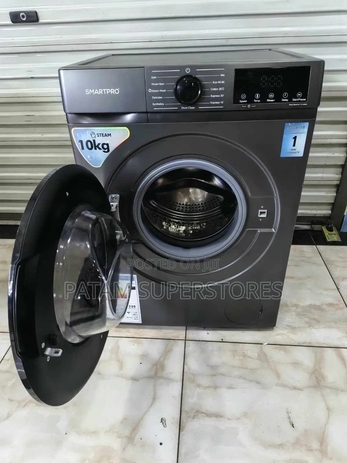 Smartpro Wash and Spin 10 Kg Washing Machine