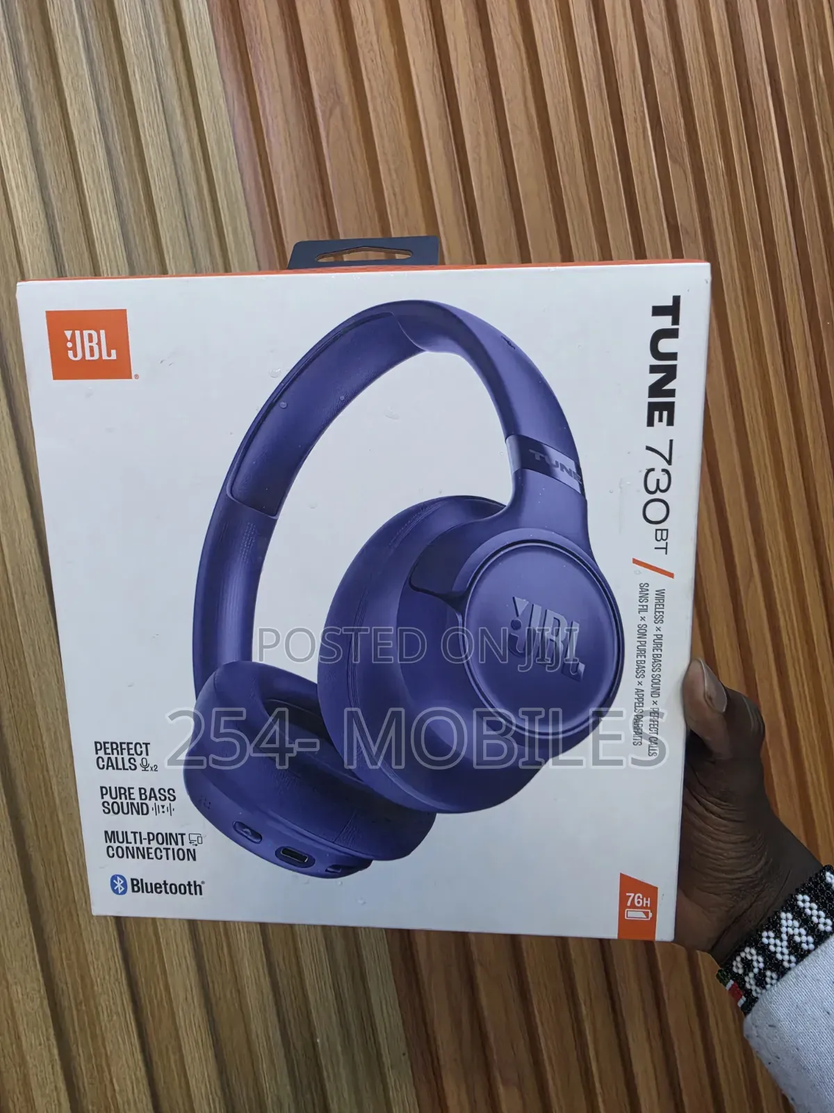 JBL Tune 730BT Wireless Over-Ear Headphones