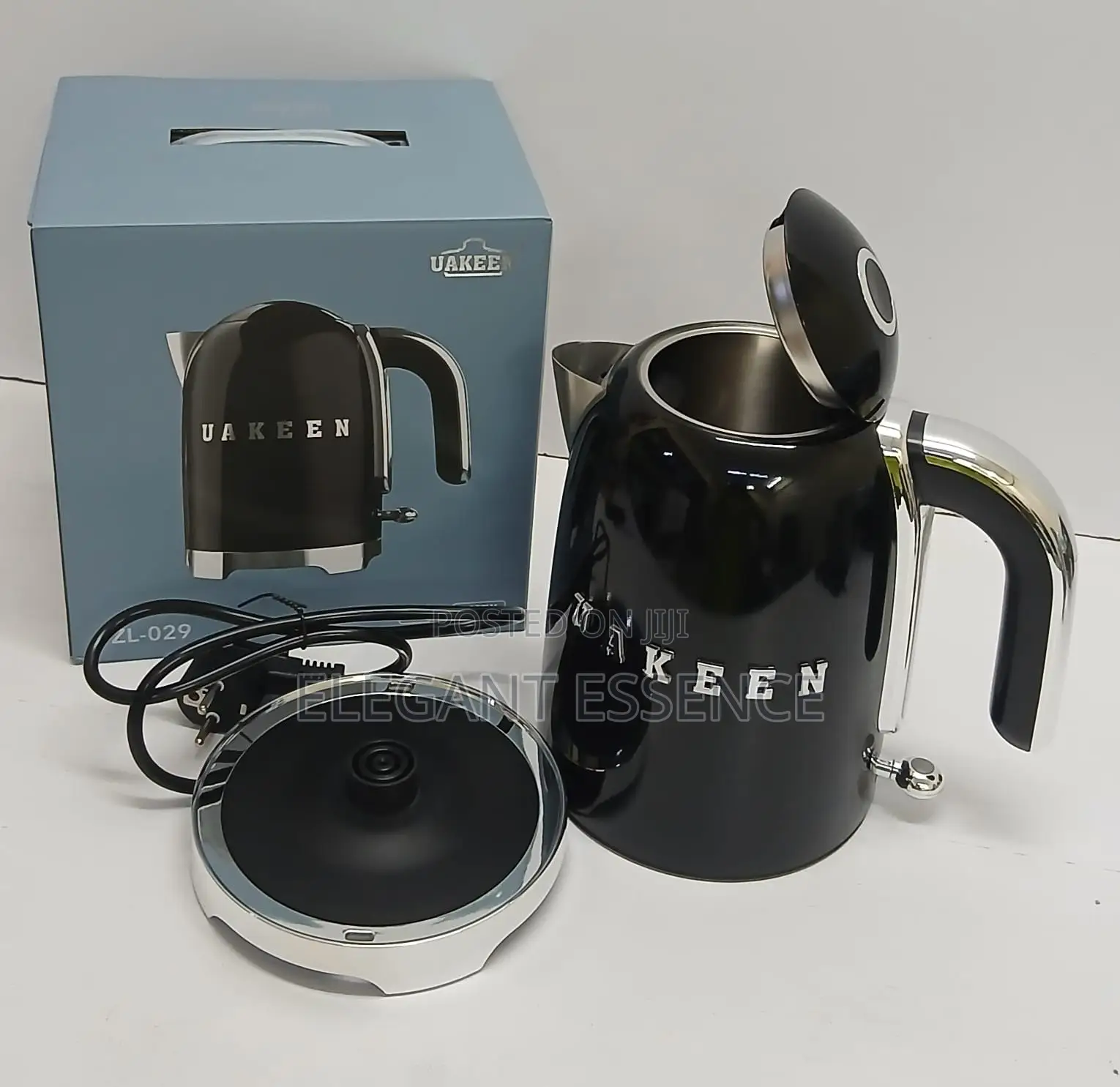 UAKEEN Electric Stainless Steel Boiler Kettle-2l