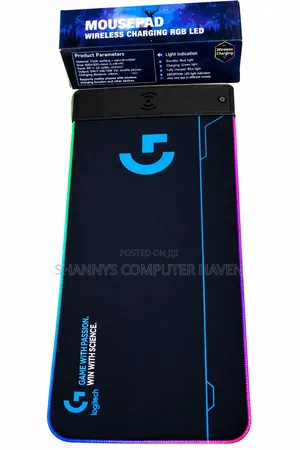 RGB Wireless Charging Mouse Pad – Charge Game!