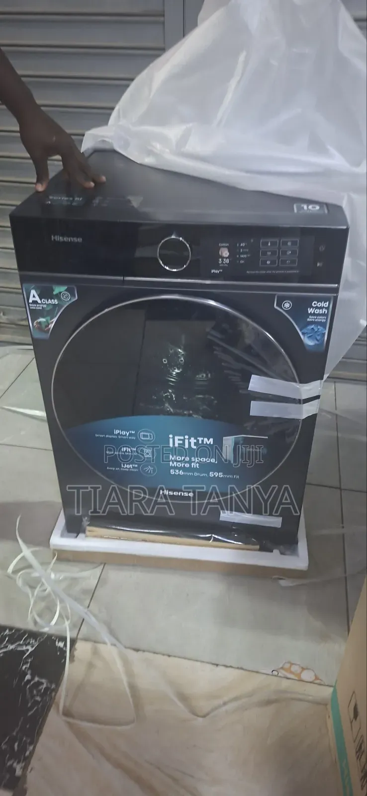 Hisense 12kg Front Load Washing Machine With Inverte 2 Year Warranty