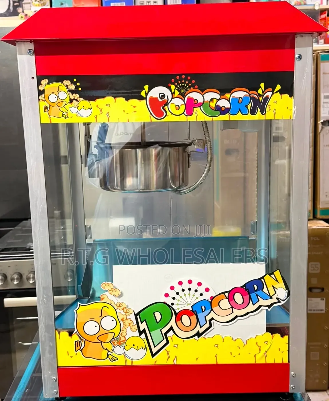 Popcorn Maker Machine Easy and Fast Popcorn Preparation