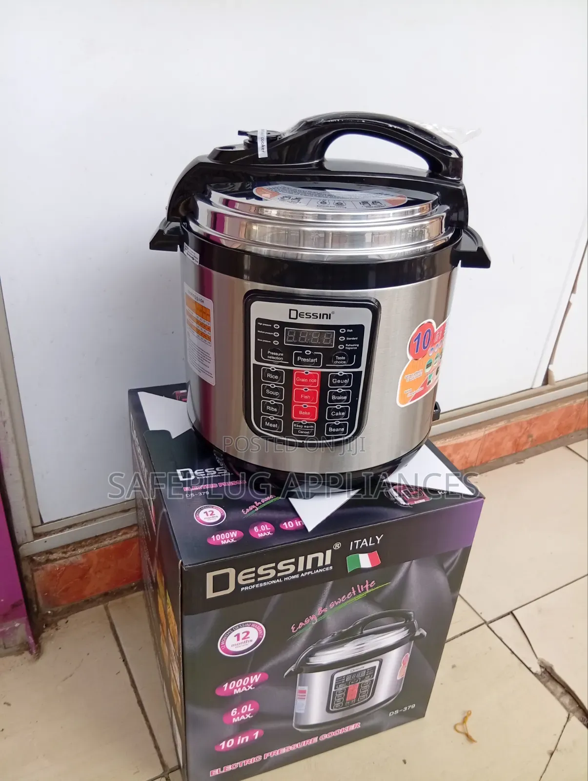 Dessini 6L Electric Pressure Cooker
