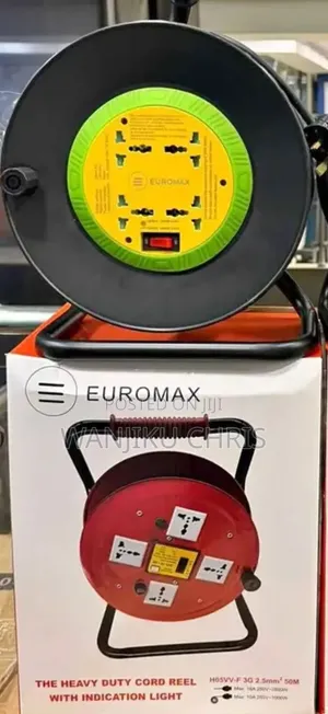 Euromax Extension Reel Cable 25mm by 50m