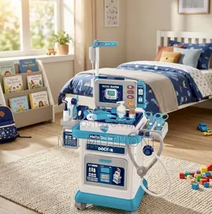 37-Piece Electronic Pediatrician Center Playset
