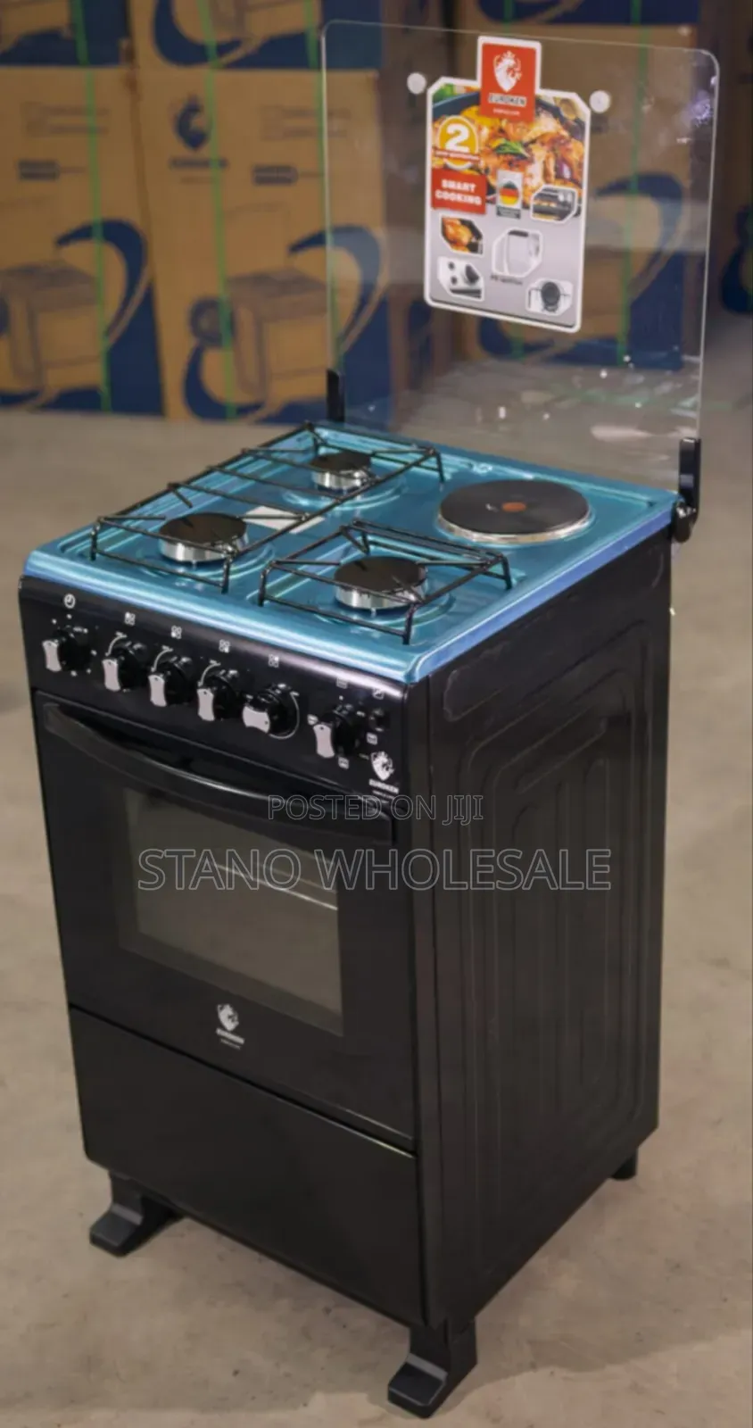 New Design Euroken 3+1 Standing Cooker