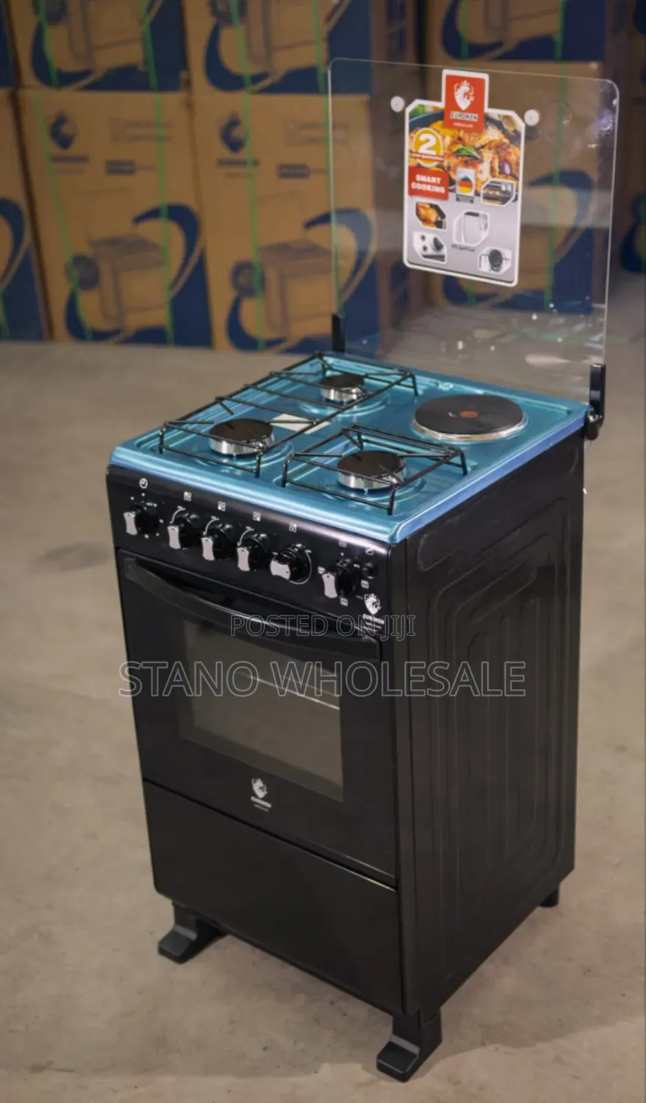 New Design Euroken 3+1 Standing Cooker