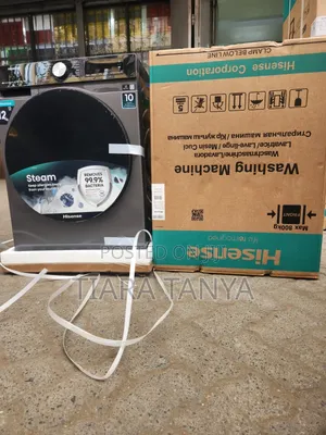 Hisense 12kg Front Load Washing Machine With Inverte 2 Year Warranty