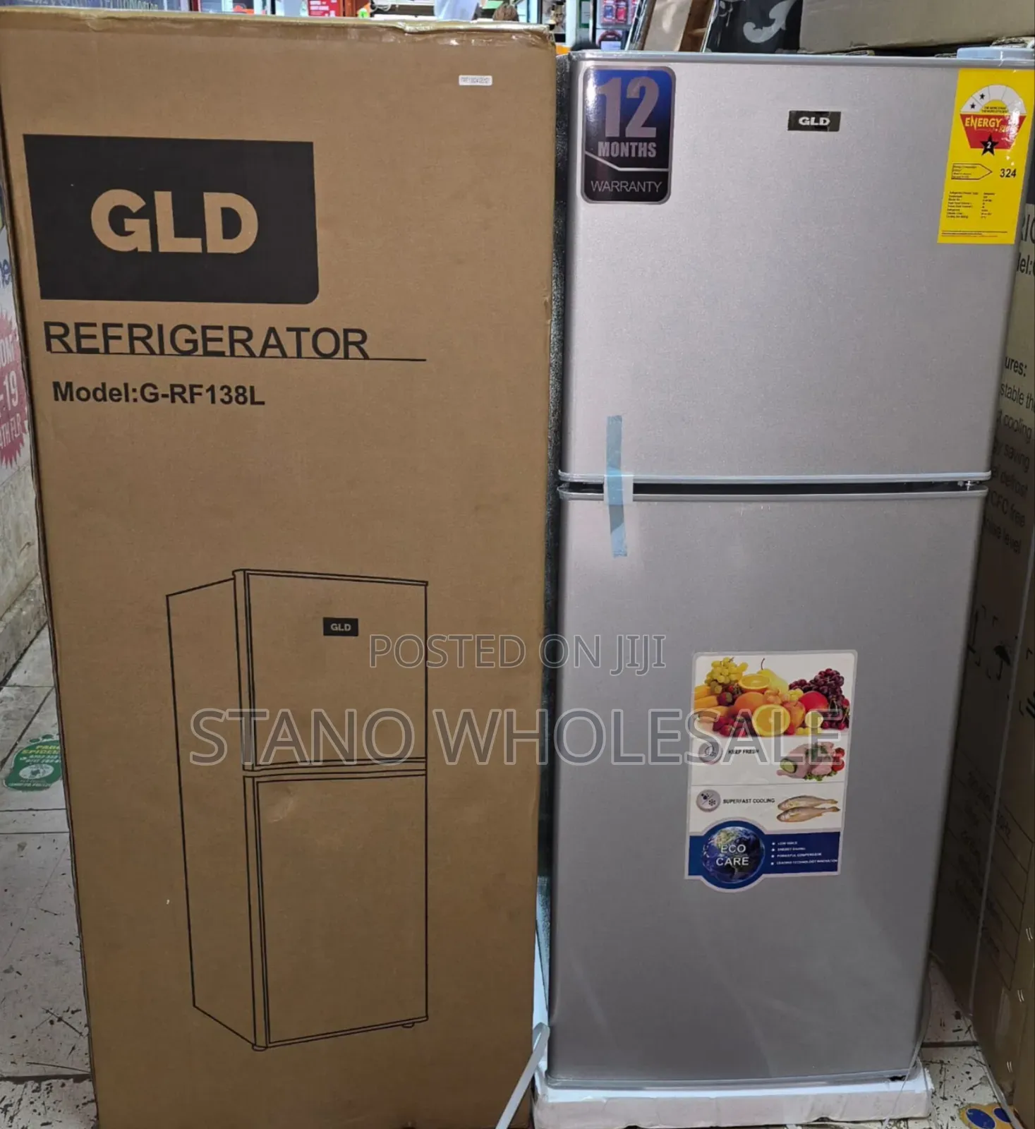 GLD 138l, Silver Fridge