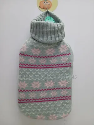 2L Hot Water Bottle Knitted Dressed