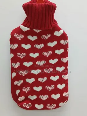 2L Hot Water Bottle Knitted Dressed