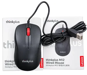! M12 Wired USB Mouse – Plug Play!