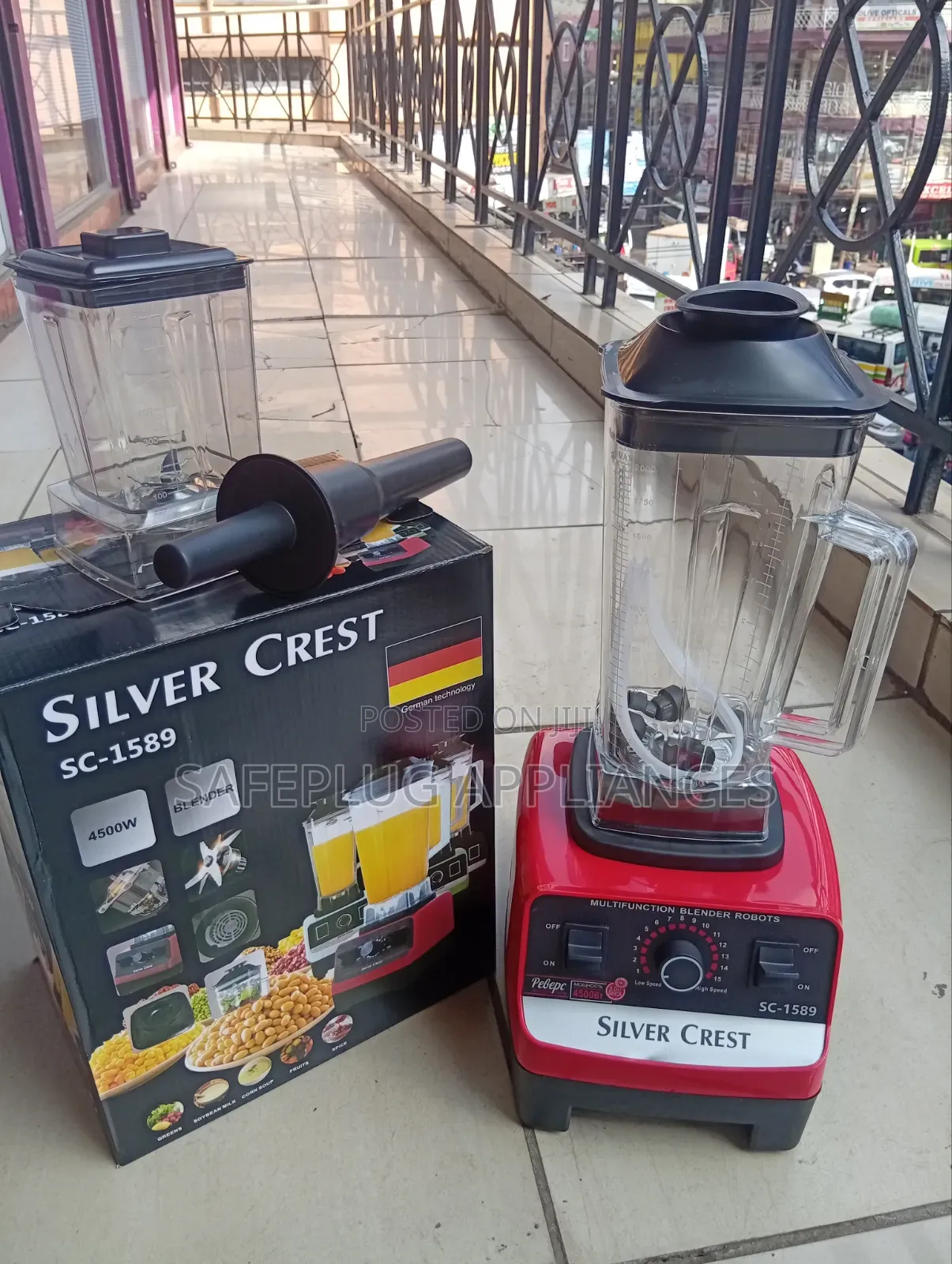 SilverCrest 2-in-1 Kitchen Blender – Blend, Mix Prepare With Ease
