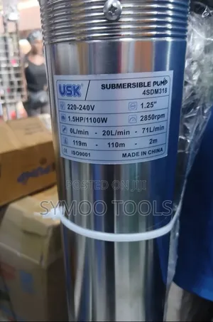 USK 4SDM318 1.5HP Submersible Water Pump