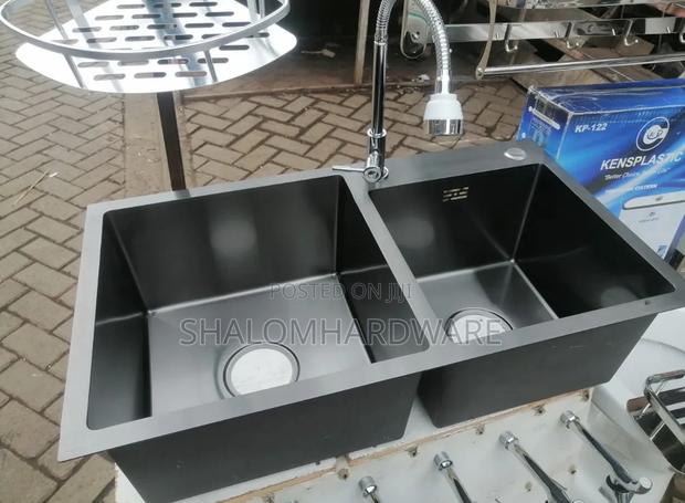 High Gauge Kitchen Sink - main view