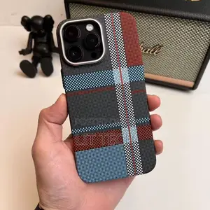 Luxo Carbon Fibre Tribal MagSafe Case for iPhone 15 Pro Max
