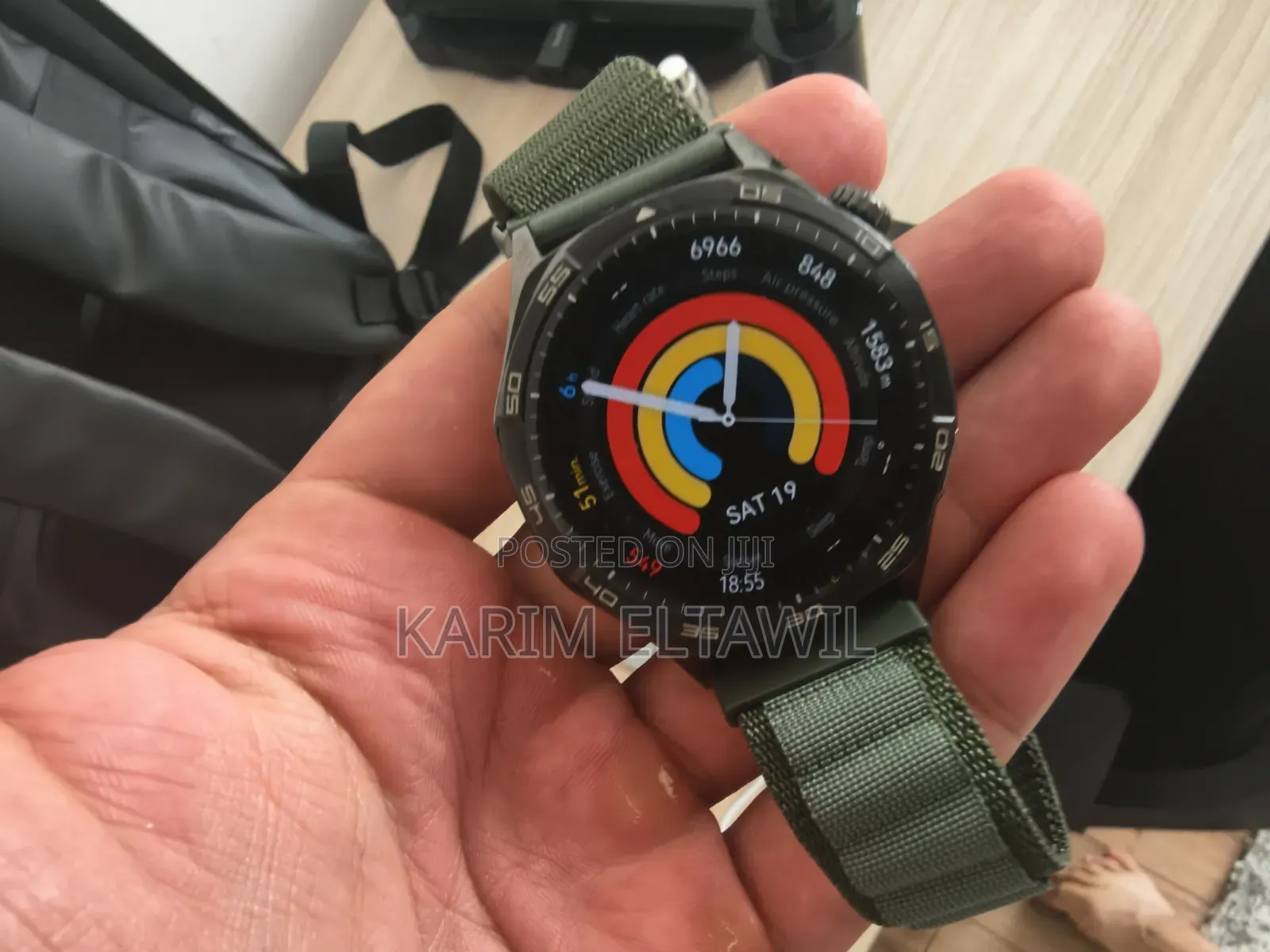 Huawei Watch GT 5 46mm Black – Like New Full Set
