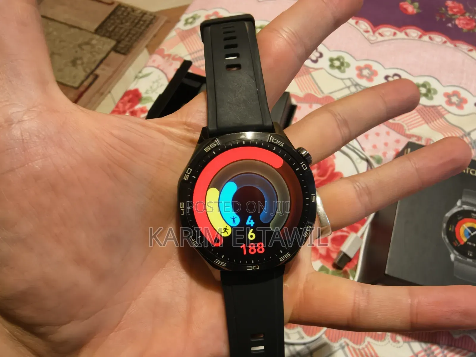Huawei Watch GT 5 46mm Black – Like New Full Set
