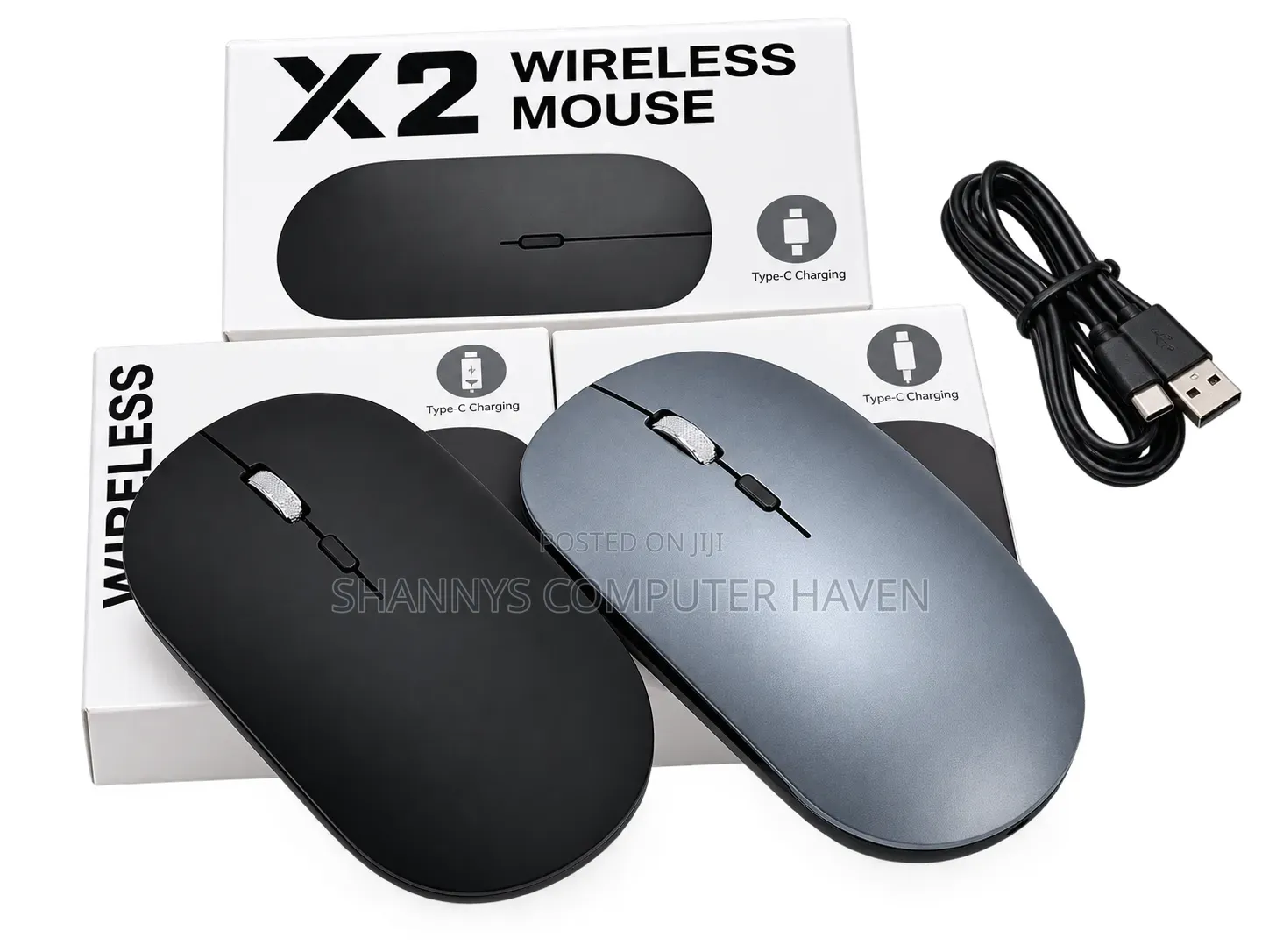 2.4GHz /Wireless Charging Mouse – Silent Rechargeable!